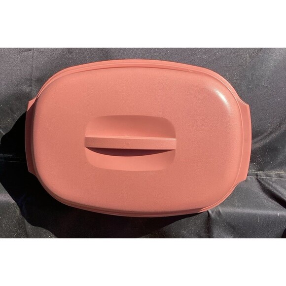Tupperware Vintage Micro Steamer Microwave 6 Cups Mauve Pink - Picture 3 of 12